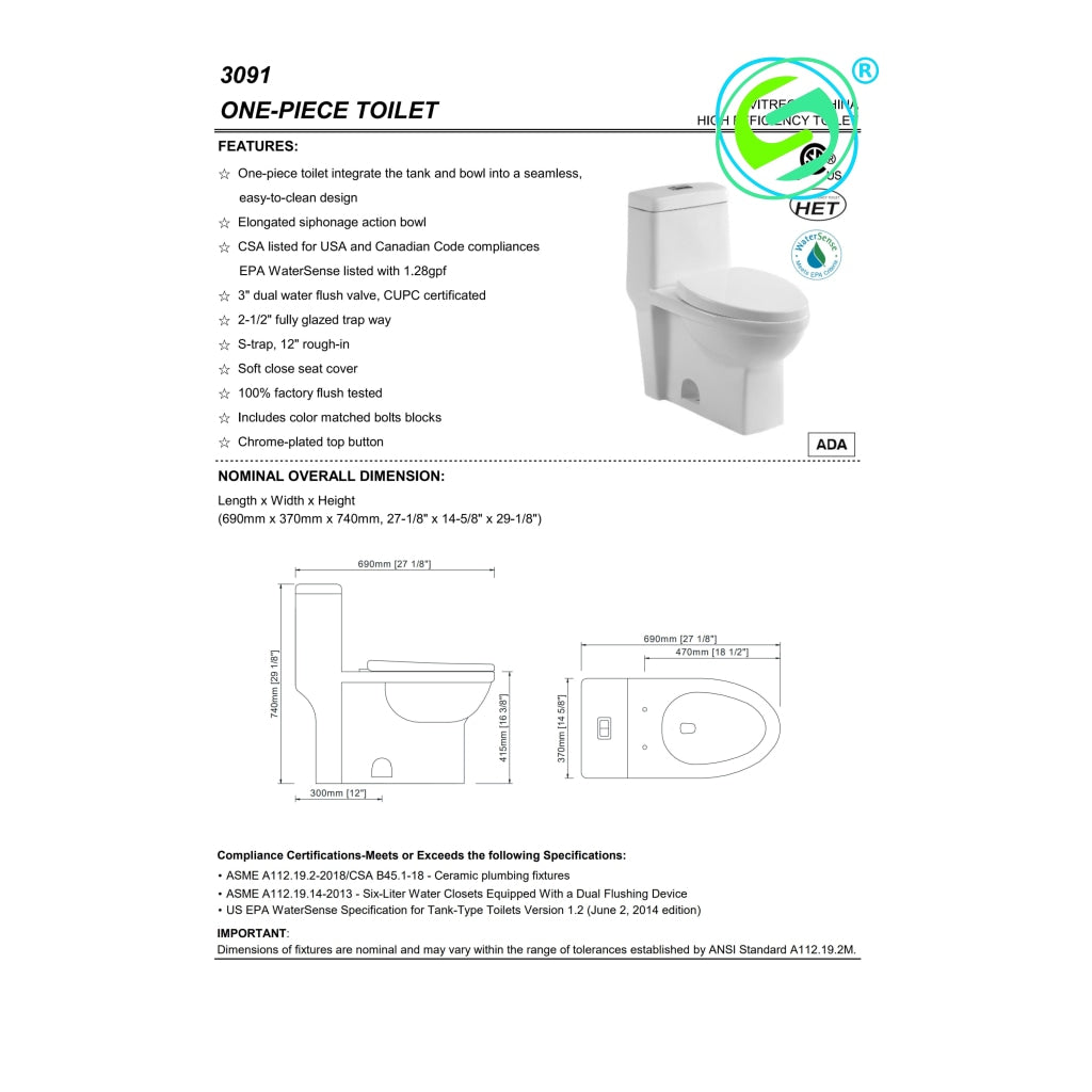 Toilet 3091