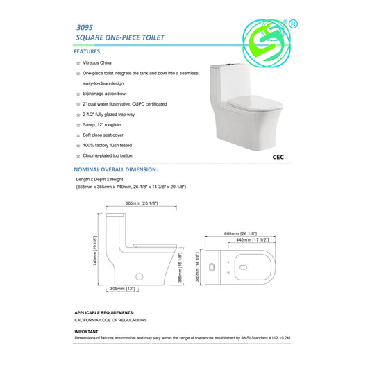 Toilet 3095