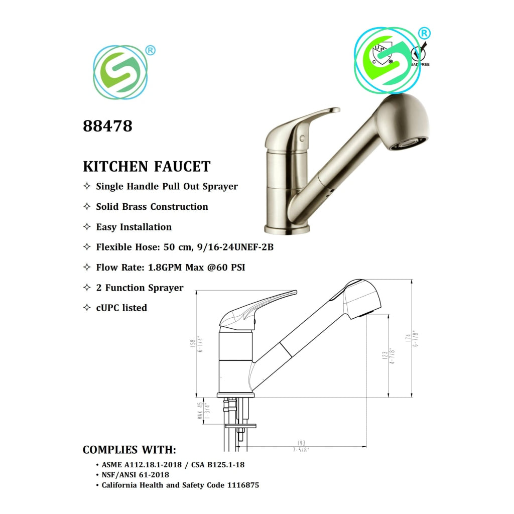 Kitchen Faucet 88478