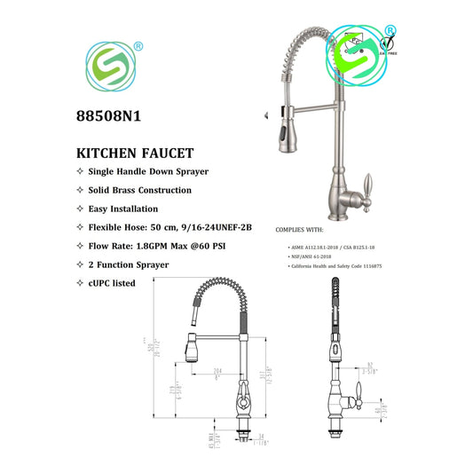 Kitchen Faucet 88508N1